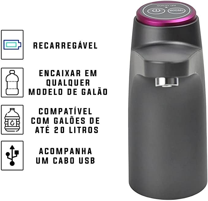 Bebedouro Bomba Elétrica - Smart tech