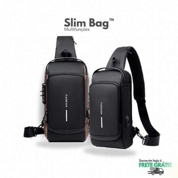 Mochila Anti-Furto com Senha USB Slim Bag - Smart tech